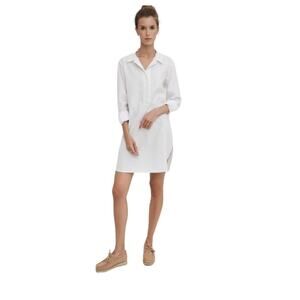 KATE SPADE SATURDAY Cotton Poplin White Shirtdress Size XS